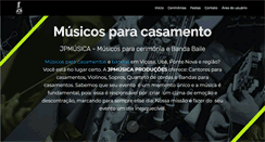 Desktop Screenshot of jpmusica.com.br