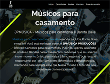 Tablet Screenshot of jpmusica.com.br